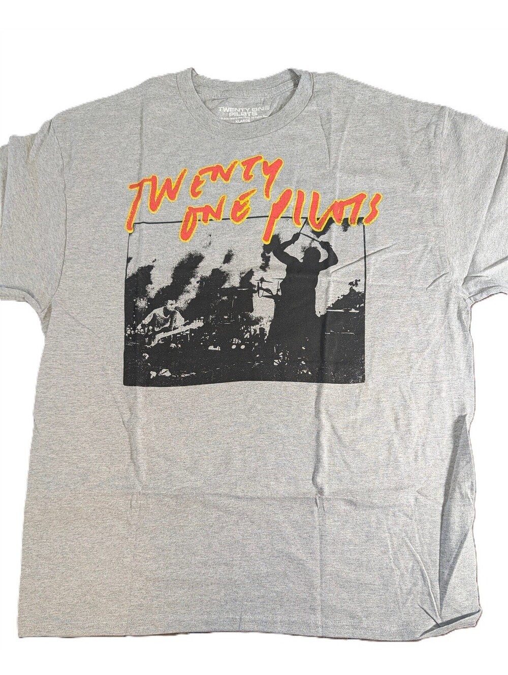TWENTY ONE PILOTS | 2025 Live Scribble Gray T-shirt ~Never Worn~ XL